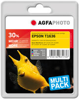 AgfaPhoto APET163SETD - Tinte auf Pigmentbasis - Schwarz - Cyan - Magenta - Gelb - Multi pack - Epson WorkForce - 1 Stück(e) - Tintenstrahldrucker