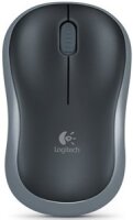 Logitech M185 - Beidhändig - Optisch - RF Wireless - 1000 DPI - Grau