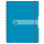 Herlitz 11293610 - Monochromatisch - Blau - Transparent - A4 - 80 Blätter - 80 g/m² - Erwachsener