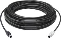 Logitech GROUP 15m Extender Cable - 15 m - 6-p Mini-DIN - 6-p Mini-DIN - Männlich - Männlich - Schwarz