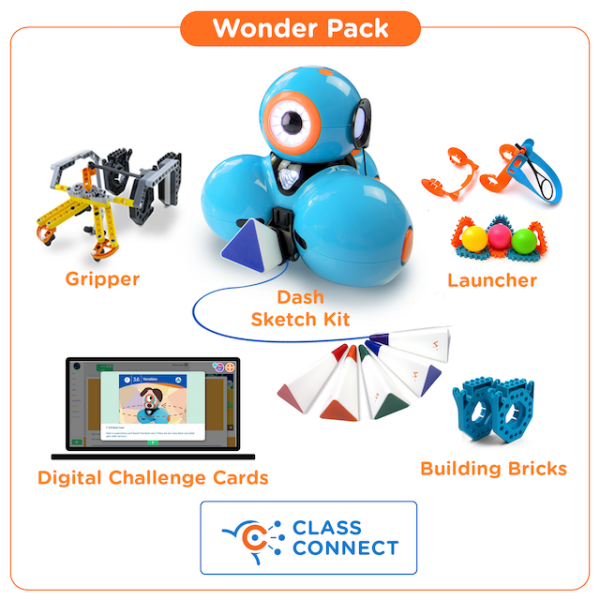 Wonder Workshop MINT""Wonder Pack"" des Dash - Roboter mit