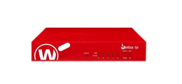 WatchGuard Firebox T25-W with 3-yr Total Security Suite - WLAN - 0,9 Gbps