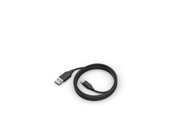 Jabra 14202-10 - 2 m - USB A - USB C - USB 3.2 Gen 1 (3.1 Gen 1) - Schwarz