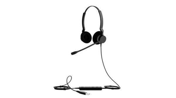 Jabra Biz 2300 Duo USB UC - Kabelgebunden - Büro/Callcenter - 150 - 4500 Hz - 65 g - Kopfhörer - Schwarz