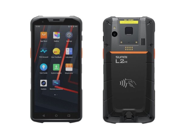Sunmi L2H - 5.5" Display Android 11 mit GMS 4GB/64GB ZBR 2D-Scanner Fingerabdruckleser