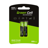 Green Cell GR08 - Wiederaufladbarer Akku - AAA -...