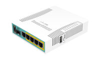MikroTik hEX PoE - Weiß - Router - WLAN 1 Gbps -...