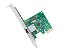 Intel I210T1G1P20 - Eingebaut - Kabelgebunden - PCI Express - Ethernet - 1000 Mbit/s - Grün - Silber