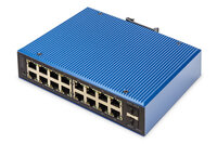 DIGITUS Industrial 16+2-Port L2 managed  Gigabit Ethernet...
