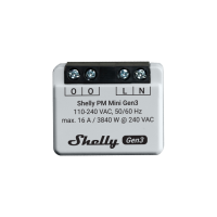 Shelly Plus PM Mini Gen. 3 Funk-Schalter Wi-Fi Bluetooth
