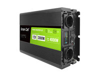 Green Cell PowerInverter LCD 12 V 2000 W/40000 W Pure...