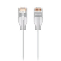 UbiQuiti Nano-thin patch cable with a translucent boot...