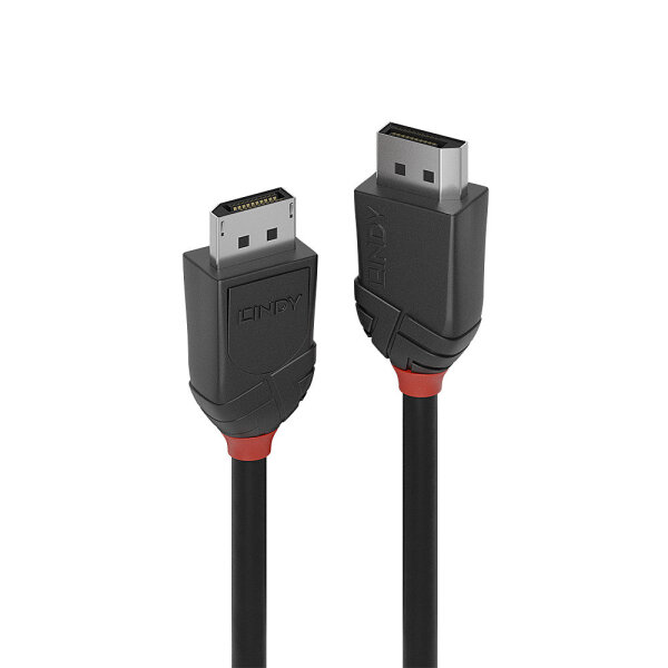 Lindy 36493 3m DisplayPort DisplayPort Schwarz DisplayPort-Kabel
