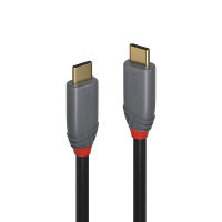 Lindy 36902 USB Kabel 1,5 m USB C Männlich Schwarz -...