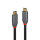 Lindy 36902 USB Kabel 1,5 m USB C Männlich Schwarz - Grau