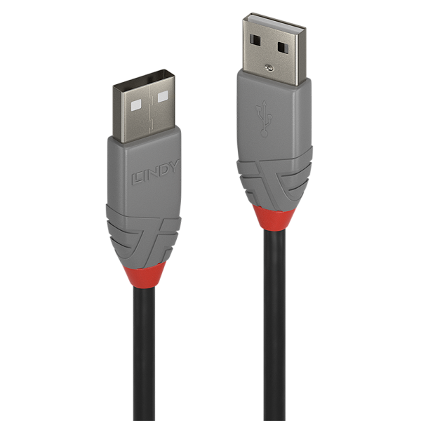 Lindy 36693 USB Kabel 2 m USB A Männlich Schwarz - Grün - Rot