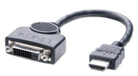 Lindy HDMI Stecker DVI-D Buchse Adapterkabel - Kabel