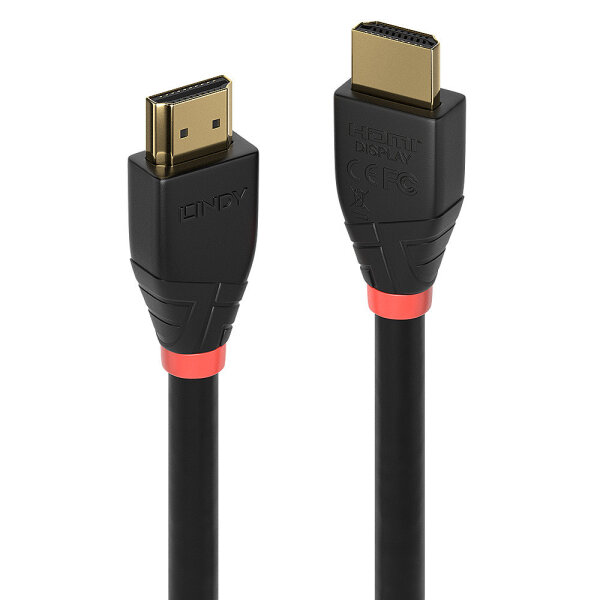 Lindy 41071 10m HDMI Type A (Standard) HDMI Type A (Standard) Schwarz HDMI-Kabel