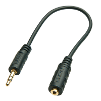 Lindy 35699 20m 3.5mm 2.5mm Schwarz Audio-Kabel