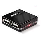 Lindy 4 Port USB 2.0 Mini Hub - Hub - 4 x USB 2.0