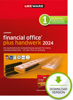Lexware ESD financial office plus handwerk 2024 Jahresversion - Finanzen/Steuer - Deutsch