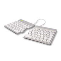 R-Go Tastatur Split Break DE-Layout Bluetooth weiß - Tastatur