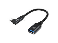Conceptronic Adapter USB-C -> USB-A 3.0 OTG 90°...