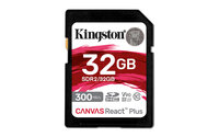 Kingston Canvas React Plus - 32 GB - SD - Klasse 10 -...