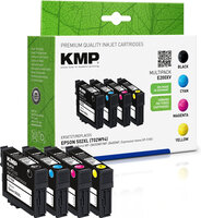 KMP 1646,4005 - Hohe (XL-) Ausbeute - 9,5 ml - 6,5 ml - 550 Seiten - 4 Stück(e) - Multipack