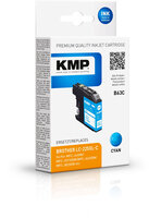 KMP B63C - Kompatibel - Cyan - Brother - Einzelpackung -...