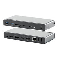 Alogic Dockingstation USB-C 16 in 1 Quad Display DV4