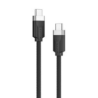 Alogic FUSCC1-SGR - 1 m - USB C - USB C - USB 3.2 Gen 2 (3.1 Gen 2) - 10000 Mbit/s - Schwarz - Grau