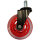 LC-Power LC-CASTERS-7BR-SPEED - Lenkrolle - LC-Power - Rot - Kunststoff - Gummi - 7,5 cm - 1,13 kg