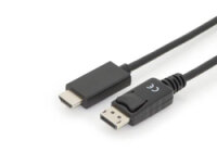 DIGITUS DisplayPort Adapterkabel, DP - HDMI Typ A