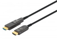 Manhattan 355513 - 20 m - HDMI Typ A (Standard) - HDMI Typ D (Mikrofon) - 18 Gbit/s - Audio Return Channel (ARC) - Schwarz