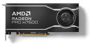 AMD Radeon Pro W7600 - Radeon Pro W7600 - 8 GB - GDDR6 - 128 Bit - 7680 x 4320 Pixel - PCI Express x8 4.0
