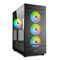 Sharkoon REBEL C50 RGB ATX - Full Tower - PC - Schwarz -...