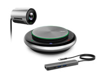 Yealink UVC30-CP900-BYOD Meeting Kit - Persönliches Videokonferenzsystem - 4K Ultra HD - 60 fps - 3x - Schwarz - Grau