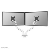 Neomounts Select Desk Mount double display topfix clamp &grommet