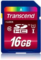 Transcend TS16GSDHC10U1 - 16 GB - SDHC - Klasse 10 - MLC - 90 MB/s - Class 1 (U1)