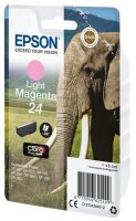 Epson Elephant Singlepack Light Magenta 24 Claria Photo HD Ink - Standardertrag - Tinte auf Pigmentbasis - 5,1 ml - 360 Seiten - 1 St&uuml;ck(e)