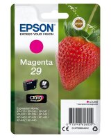 Y-C13T29834012 | Epson Strawberry Singlepack Magenta 29 Claria Home Ink - Standardertrag - Tinte auf Pigmentbasis - 3,2 ml - 180 Seiten - 1 Stück(e) | C13T29834012 | Tintenpatronen |