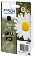 Epson Daisy Singlepack Black 18 Claria Home Ink - Standardertrag - Tinte auf Pigmentbasis - 5,2 ml - 175 Seiten - 1 St&uuml;ck(e)