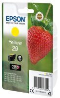 Y-C13T29844012 | Epson Strawberry Singlepack Yellow 29 Claria Home Ink - Standardertrag - Tinte auf Pigmentbasis - 3,2 ml - 180 Seiten - 1 Stück(e) | C13T29844012 | Tintenpatronen |