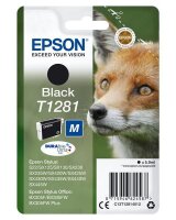 Y-C13T12814012 | Epson Fox Singlepack Black T1281...