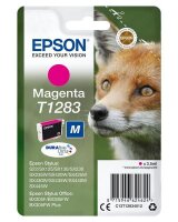 Epson Fox Singlepack Magenta T1283 DURABrite Ultra Ink - Tinte auf Pigmentbasis - 3,5 ml - 160 Seiten - 1 Stück(e)