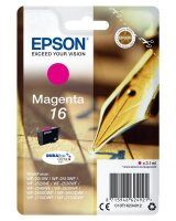 Epson Pen and crossword Singlepack Magenta 16 DURABrite Ultra Ink - Standardertrag - Tinte auf Pigmentbasis - 3,1 ml - 165 Seiten - 1 St&uuml;ck(e)