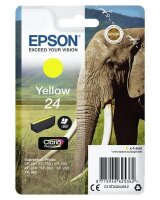 Epson Elephant Singlepack Yellow 24 Claria Photo HD Ink - Standardertrag - Tinte auf Pigmentbasis - 4,6 ml - 360 Seiten - 1 St&uuml;ck(e)
