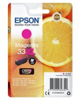 Y-C13T33634012 | Epson Oranges Singlepack Magenta 33XL Claria Premium Ink - Hohe (XL-) Ausbeute - Tinte auf Pigmentbasis - 8,9 ml - 650 Seiten - 1 Stück(e) | C13T33634012 | Tintenpatronen |
