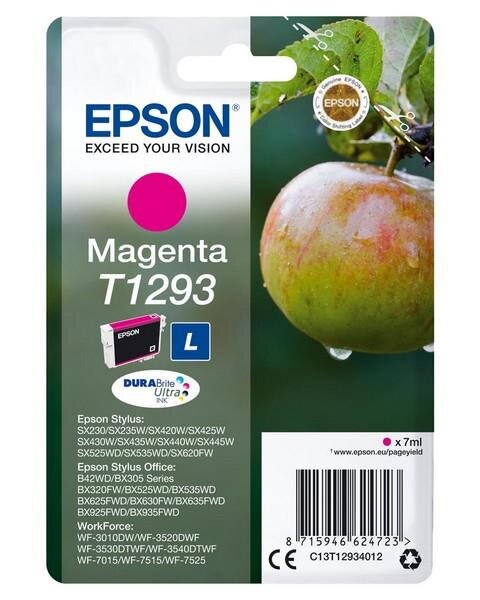 Epson Apple Singlepack Magenta T1293 DURABrite Ultra Ink - Tinte auf Pigmentbasis - 7 ml - 378 Seiten - 1 St&uuml;ck(e)